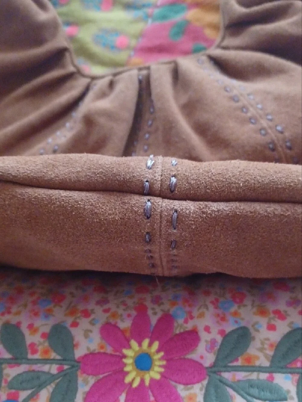 Free People Suede Hobo Shoulder Bag in Brown